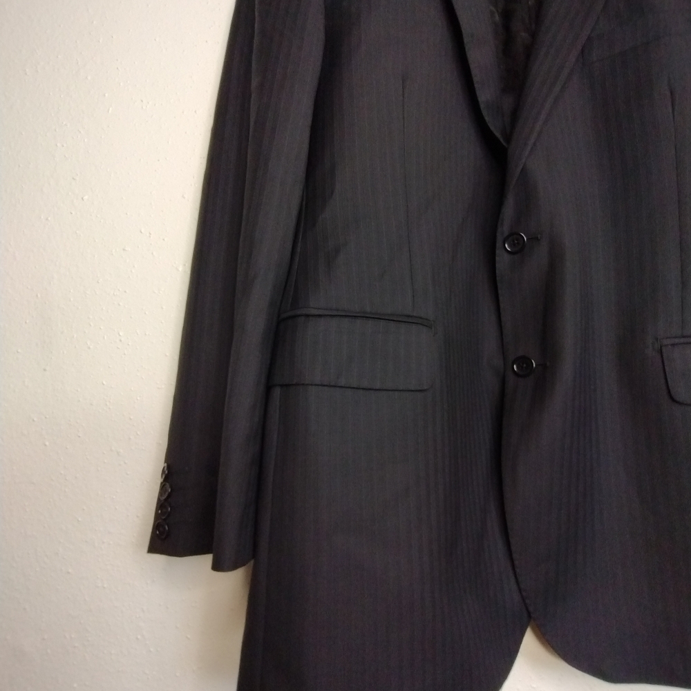 Ermenegildo Zegna Saks Fifth Avenue Classic Wool Office Sport Coat Blazer Sz 44R - Picture 11 of 16